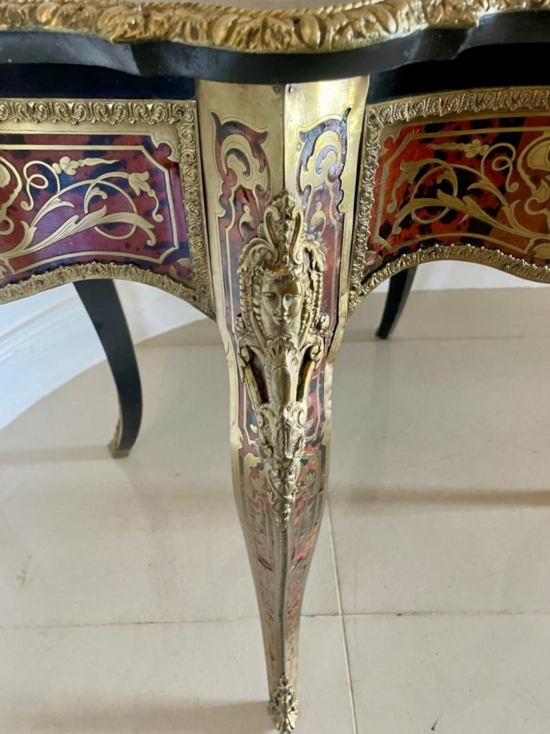 Antique French Boulle Centre Table - Image 9